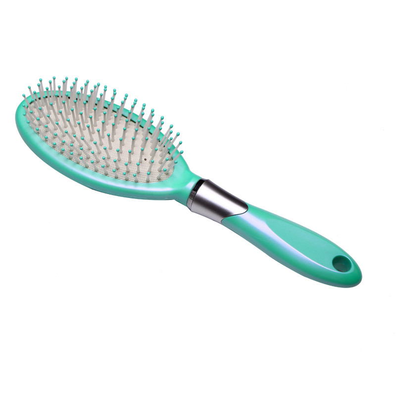 Luxurious Detangling Mermaid shell Hair Brush Electroplating Hair Brush Floral Hair Combs Hair Beauty Care Highlight Combs for Hair Clipper